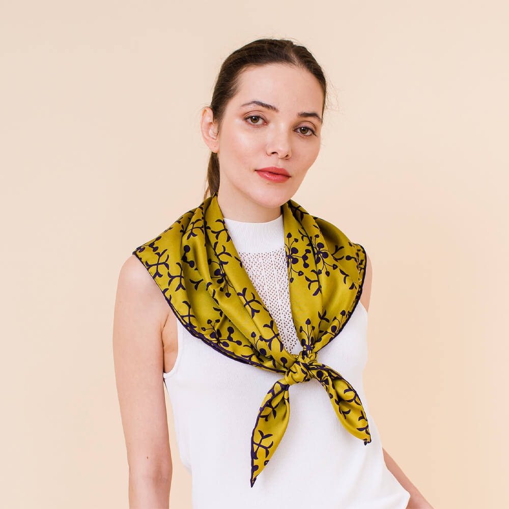 Square Silk Scarf - Austria Calling