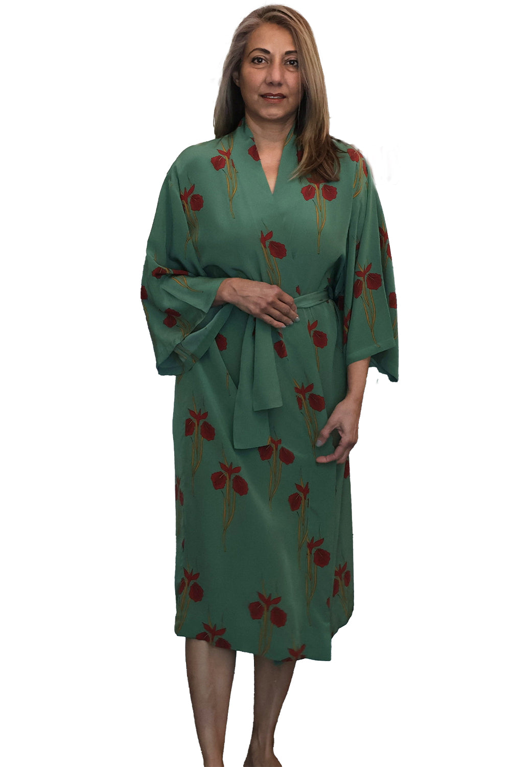 Kimono Gown - Iris