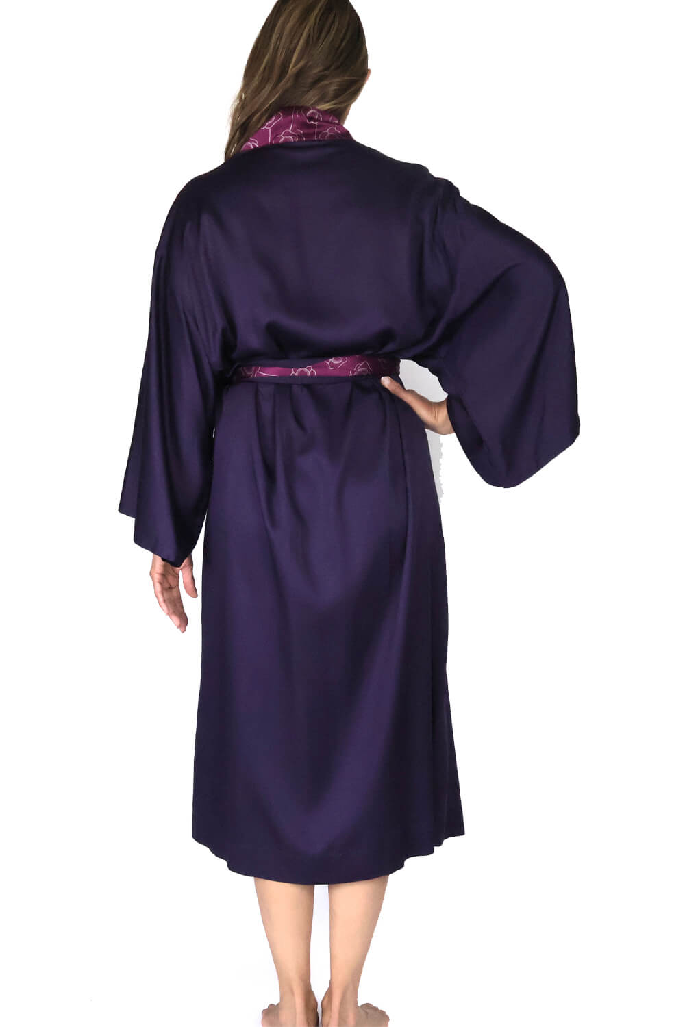 Kimono Gown - Lavender
