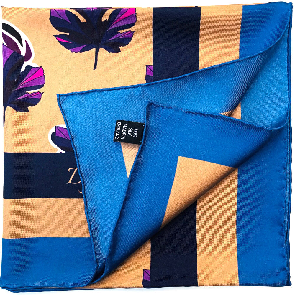 Square Silk Scarf - Summer Breeze