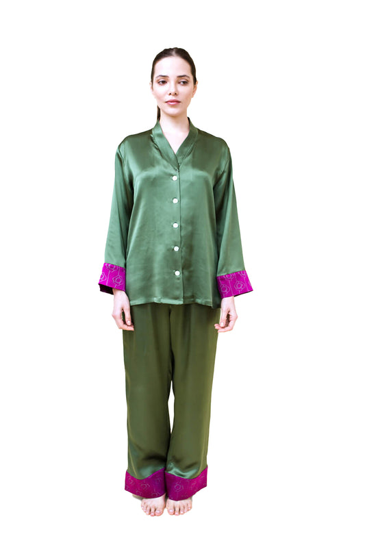 Silk Pyjama Set - Bellerose