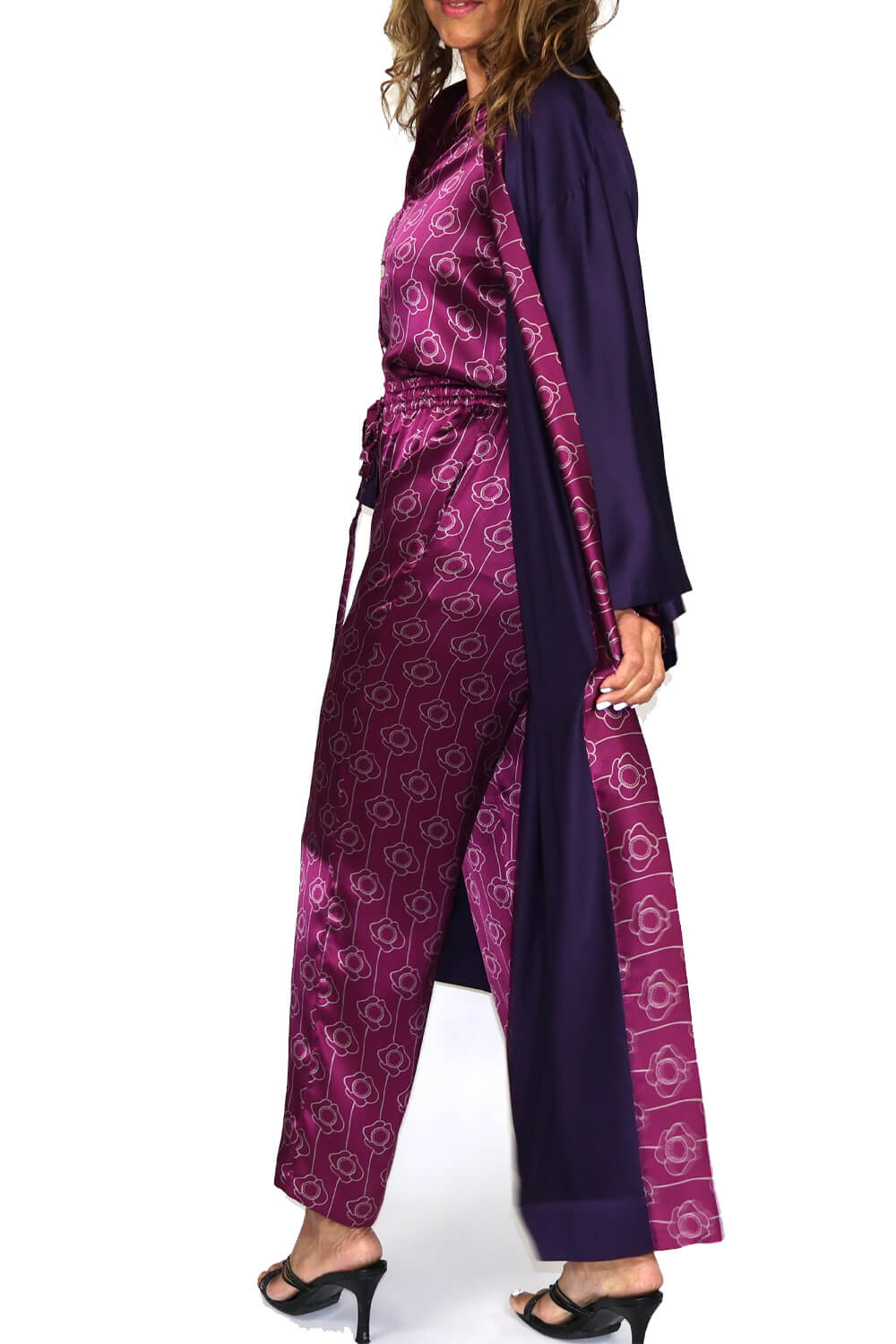 Kimono Gown - Lavender