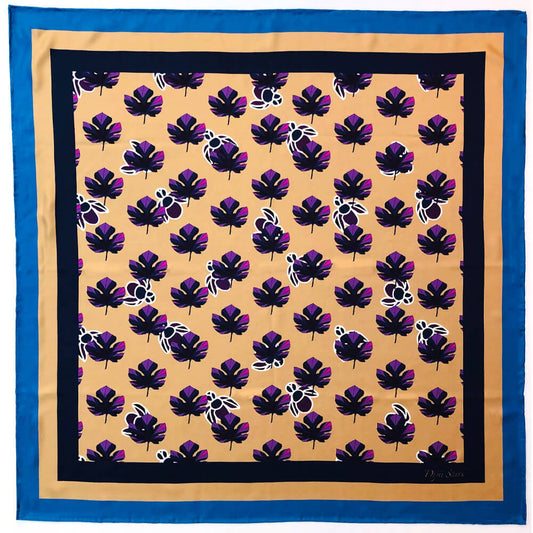Square Silk Scarf - Summer Breeze